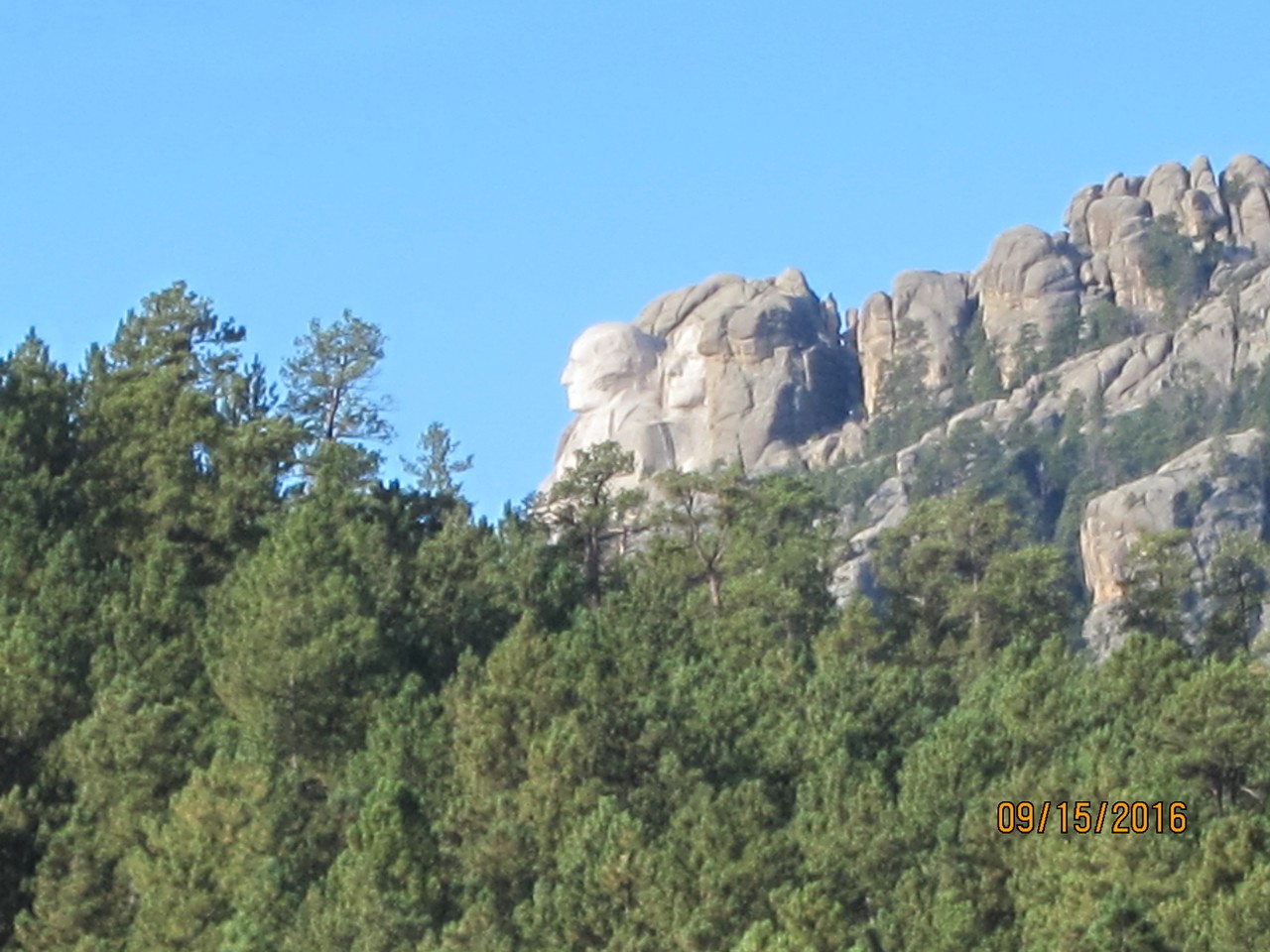 Mt Rushmore from room